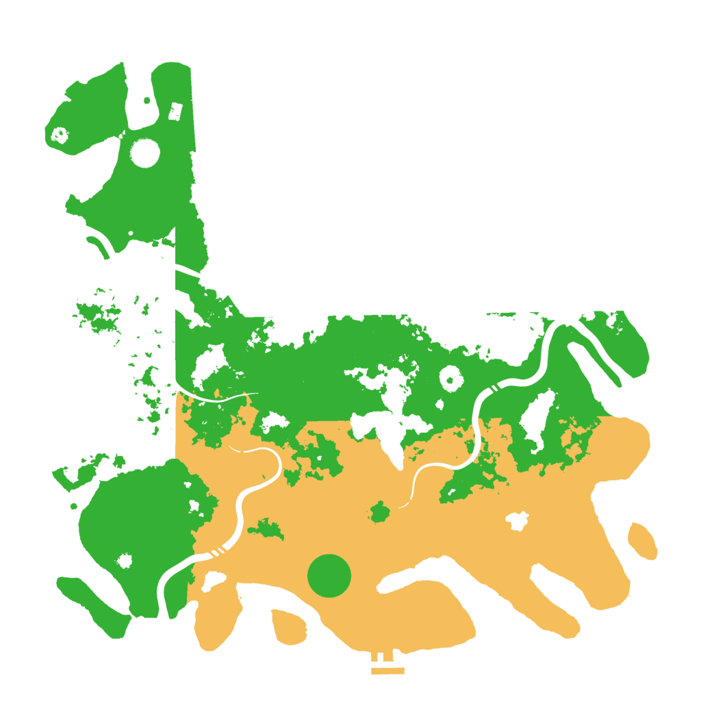 Biome Rust Map: Procedural Map, Size: 4250, Seed: 36461605