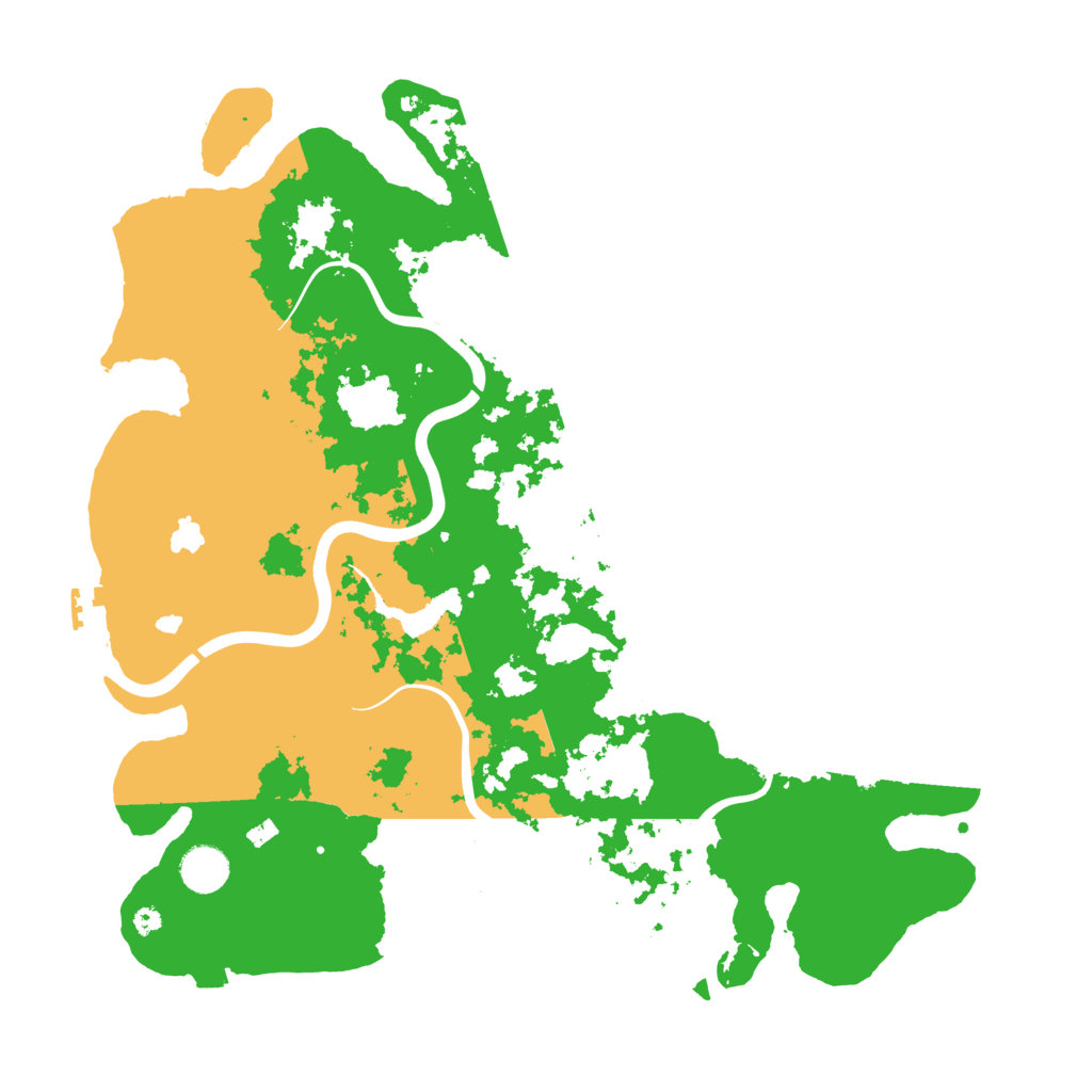 Biome Rust Map: Procedural Map, Size: 4000, Seed: 1163496358