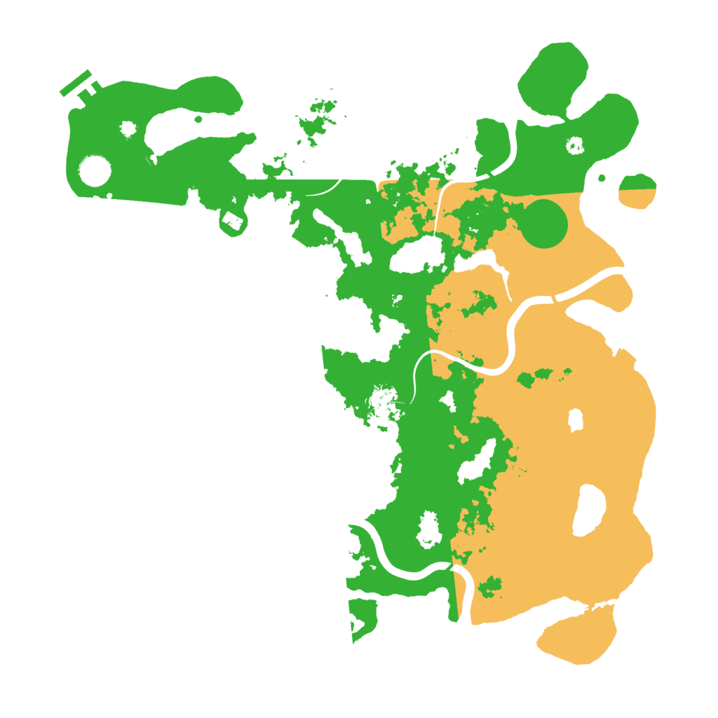 Biome Rust Map: Procedural Map, Size: 4000, Seed: 33563287