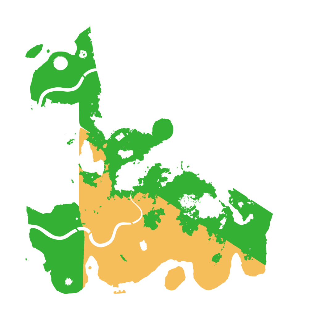 Biome Rust Map: Procedural Map, Size: 4000, Seed: 16781