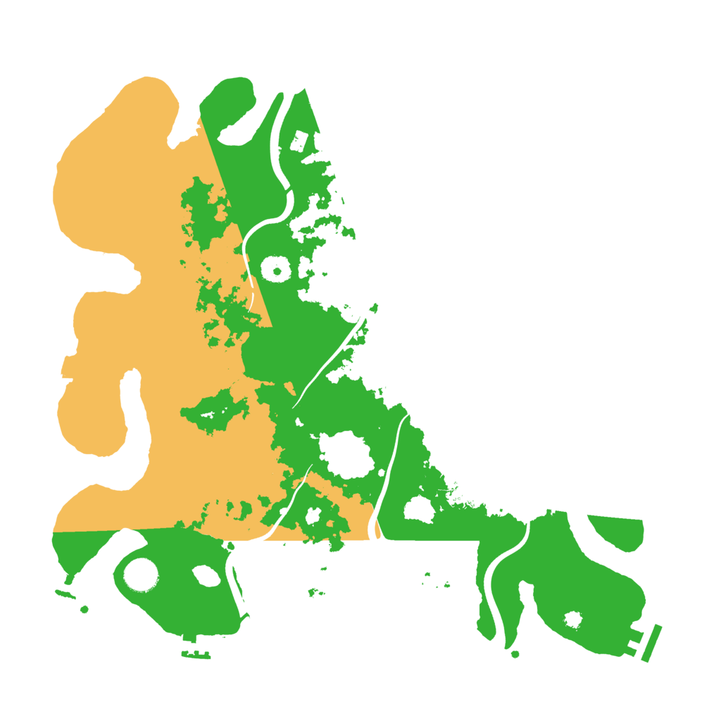 Biome Rust Map: Procedural Map, Size: 3750, Seed: 927796