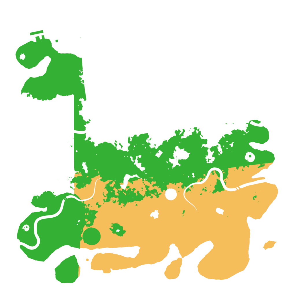 Biome Rust Map: Procedural Map, Size: 4500, Seed: 20260901