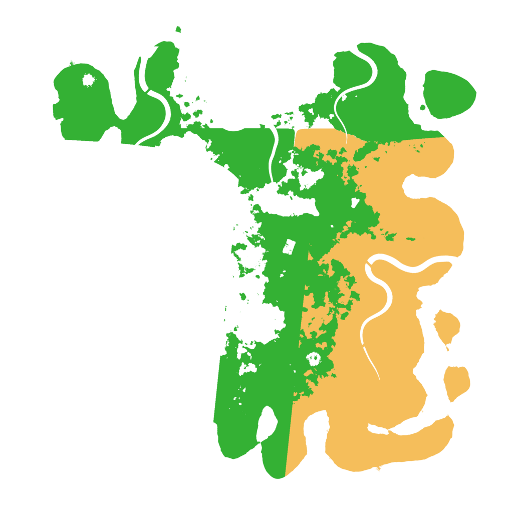 Biome Rust Map: Procedural Map, Size: 3750, Seed: 442255082