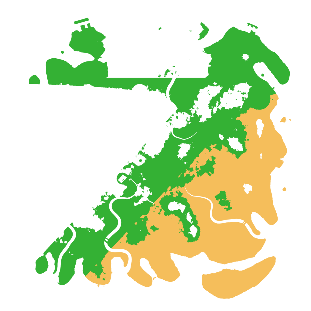Biome Rust Map: Procedural Map, Size: 4250, Seed: 2032794527