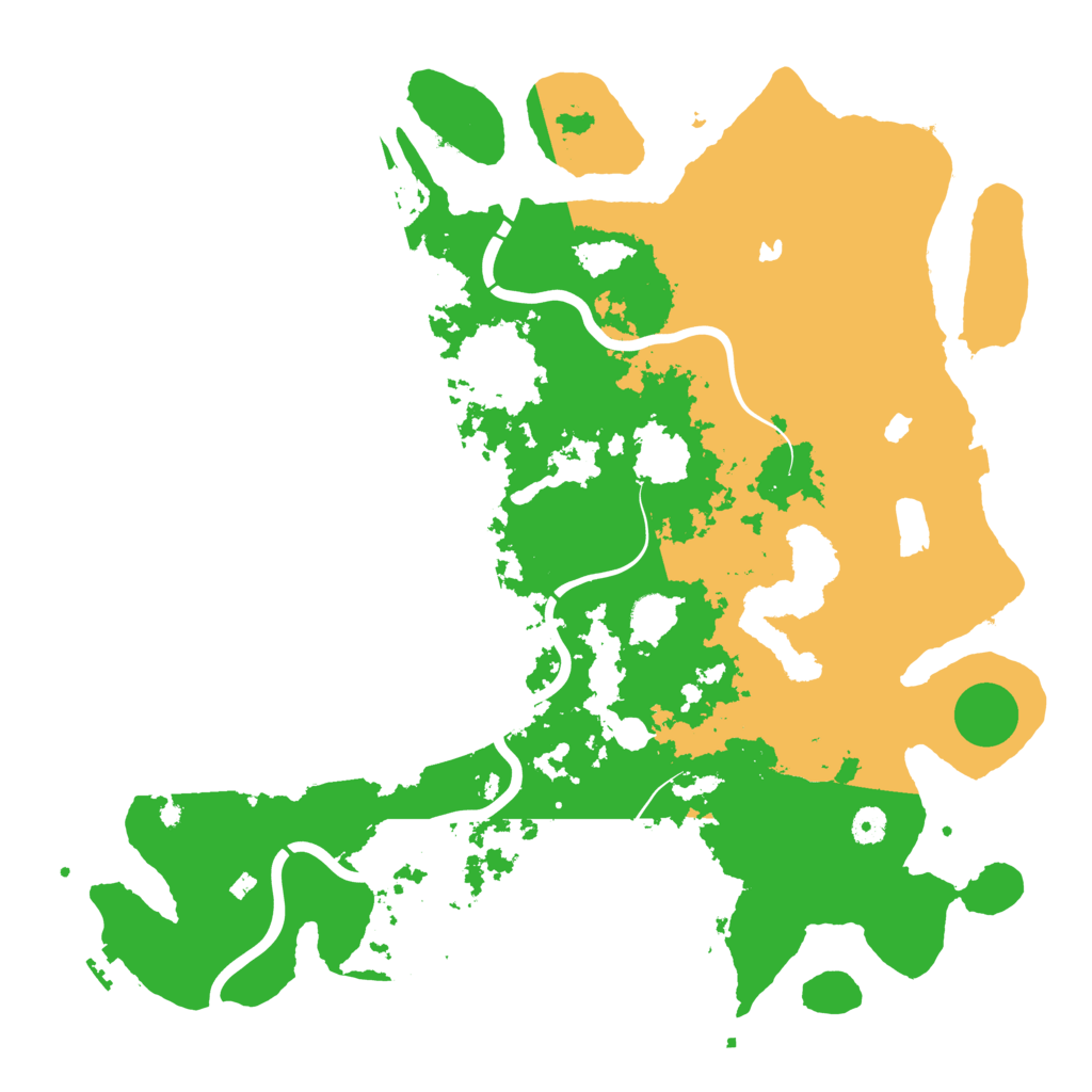 Biome Rust Map: Procedural Map, Size: 4500, Seed: 2113512089