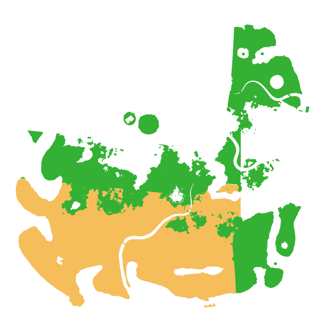 Biome Rust Map: Procedural Map, Size: 4300, Seed: 1878303023