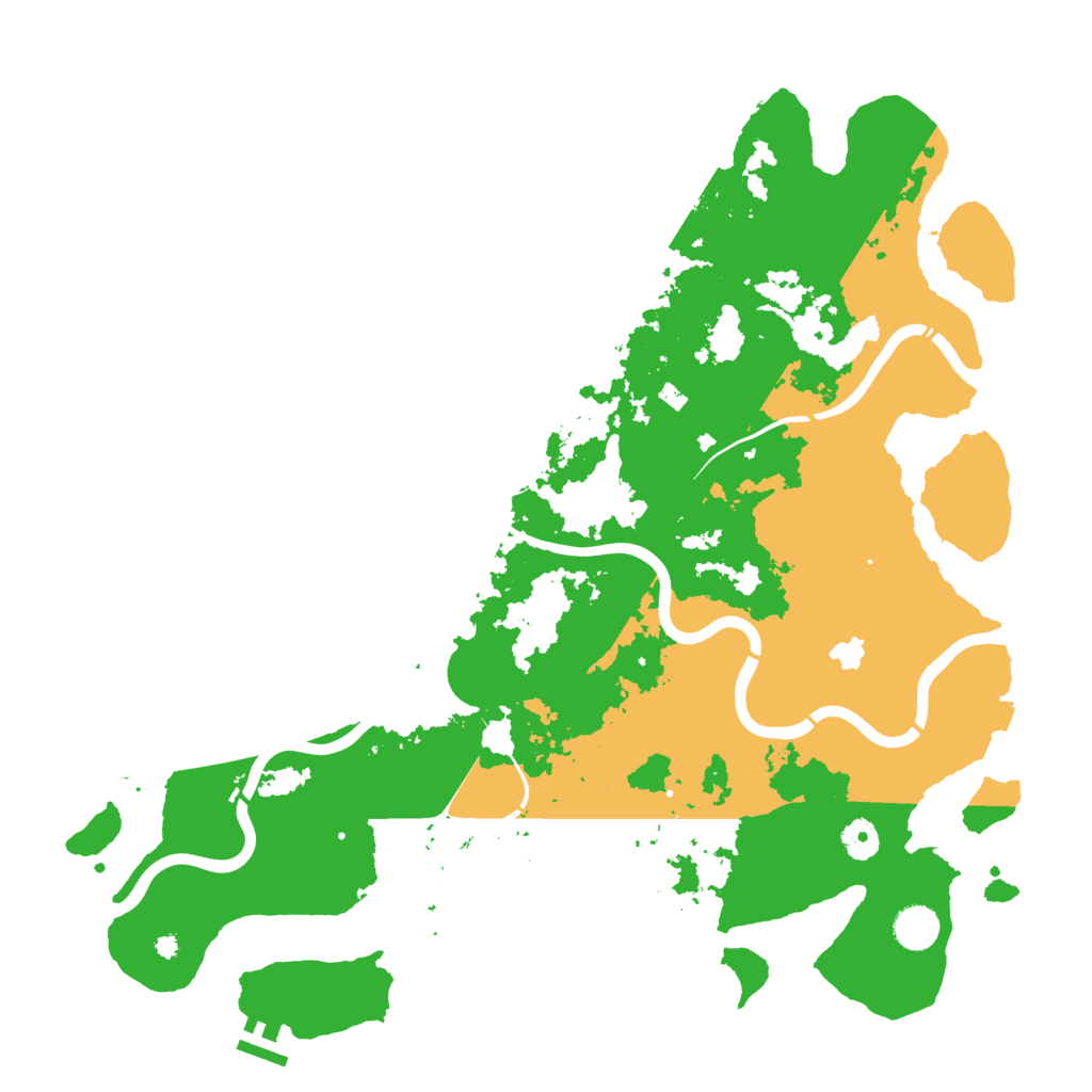 Biome Rust Map: Procedural Map, Size: 4250, Seed: 1064055140