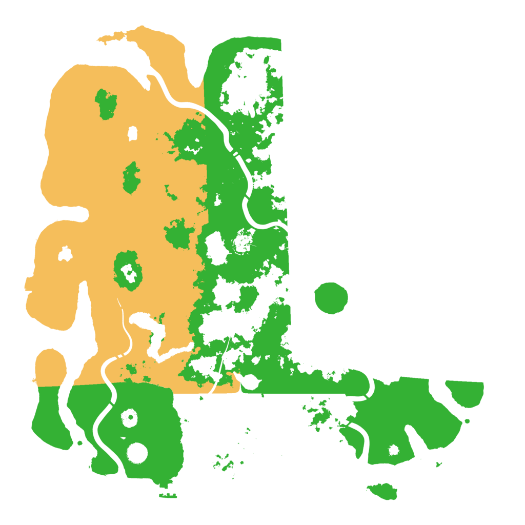 Biome Rust Map: Procedural Map, Size: 4500, Seed: 294373908
