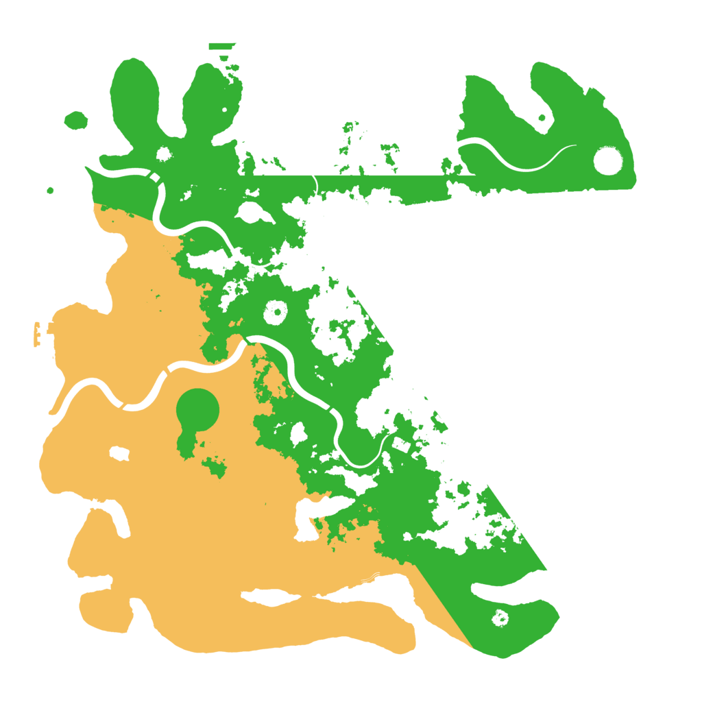 Biome Rust Map: Procedural Map, Size: 4300, Seed: 1012564815