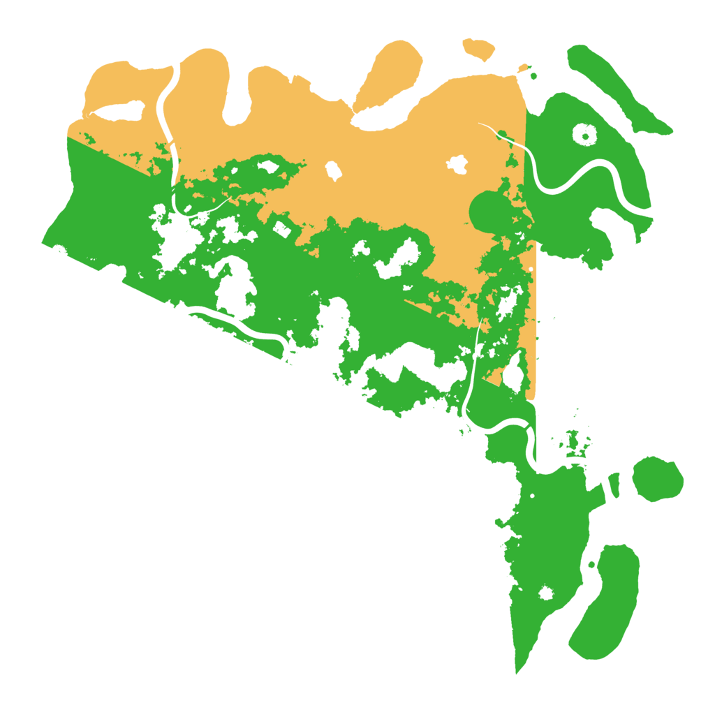 Biome Rust Map: Procedural Map, Size: 4500, Seed: 644478042