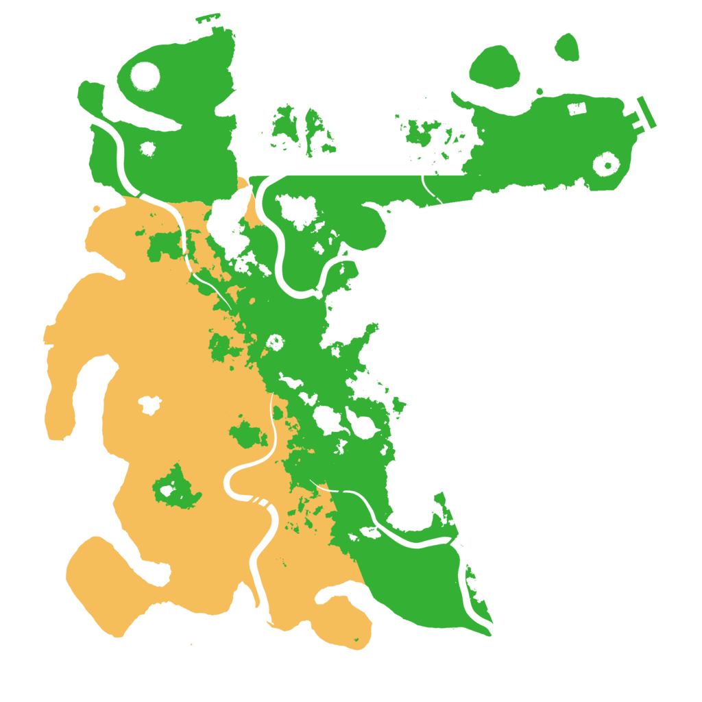 Biome Rust Map: Procedural Map, Size: 4250, Seed: 1760108465