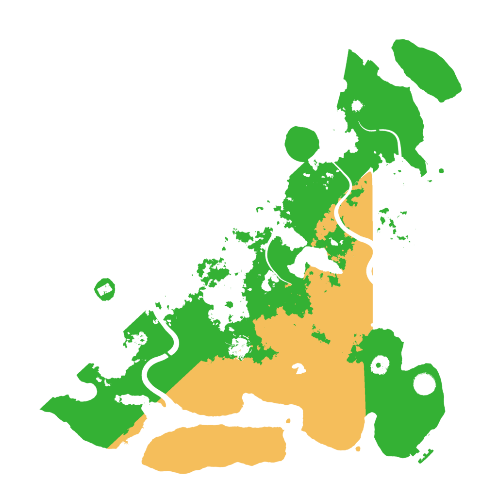 Biome Rust Map: Procedural Map, Size: 4000, Seed: 2469957