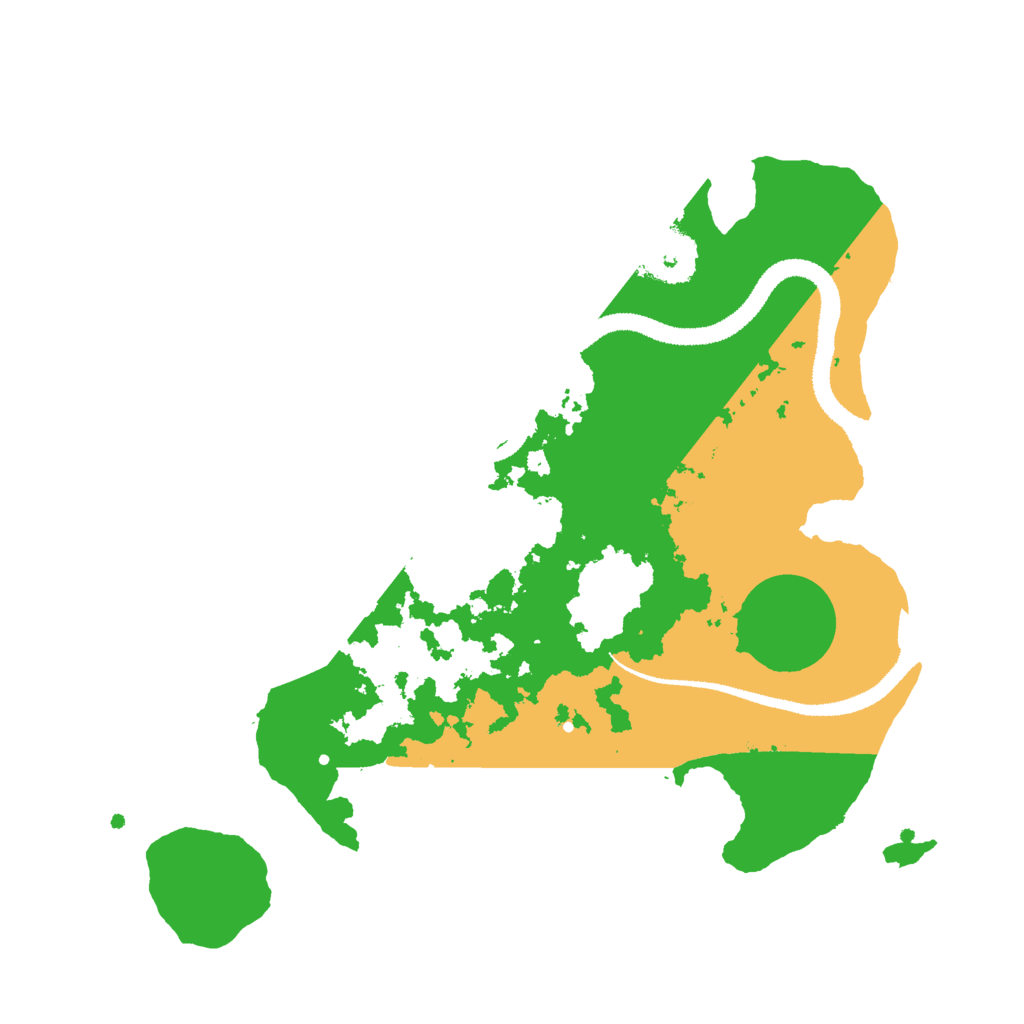 Biome Rust Map: Procedural Map, Size: 2800, Seed: 1484846634