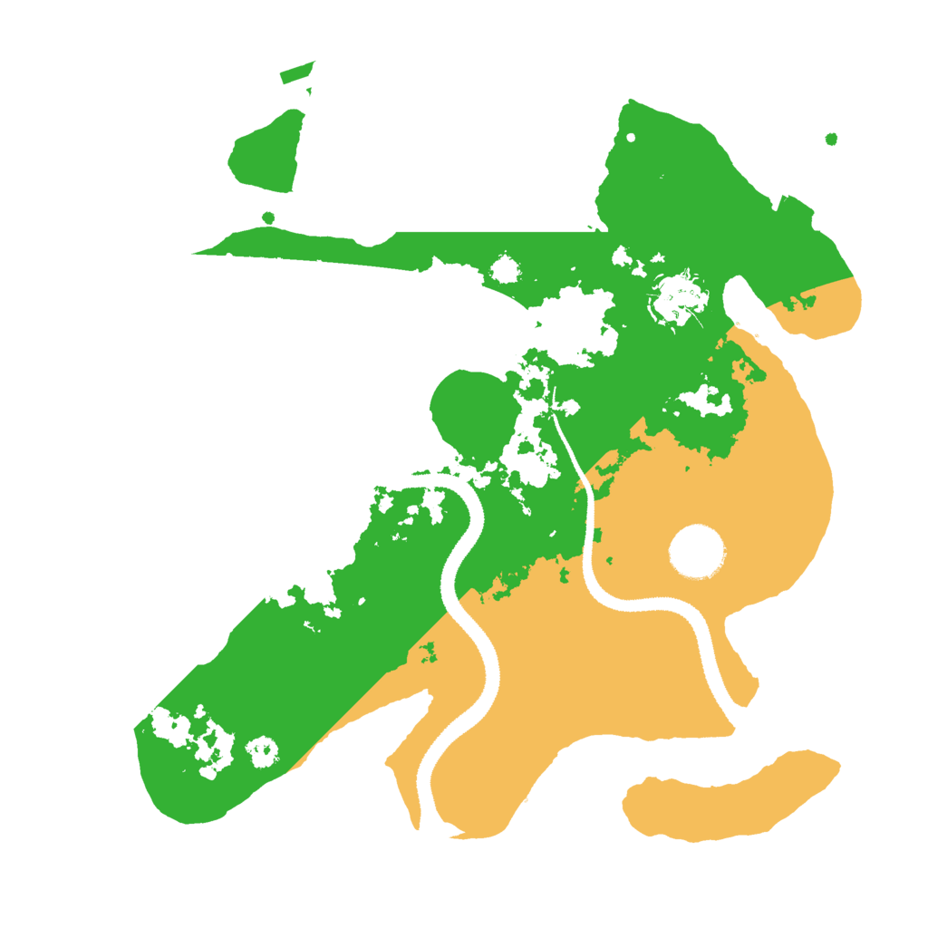Biome Rust Map: Procedural Map, Size: 3000, Seed: 1794853123