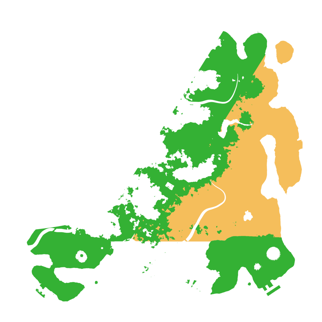 Biome Rust Map: Procedural Map, Size: 4250, Seed: 1289664700
