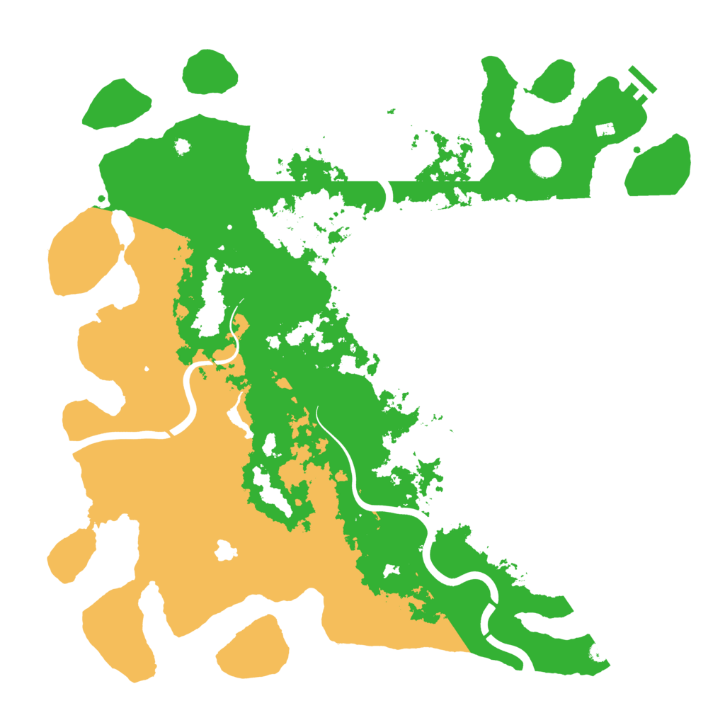 Biome Rust Map: Procedural Map, Size: 4250, Seed: 1952632688