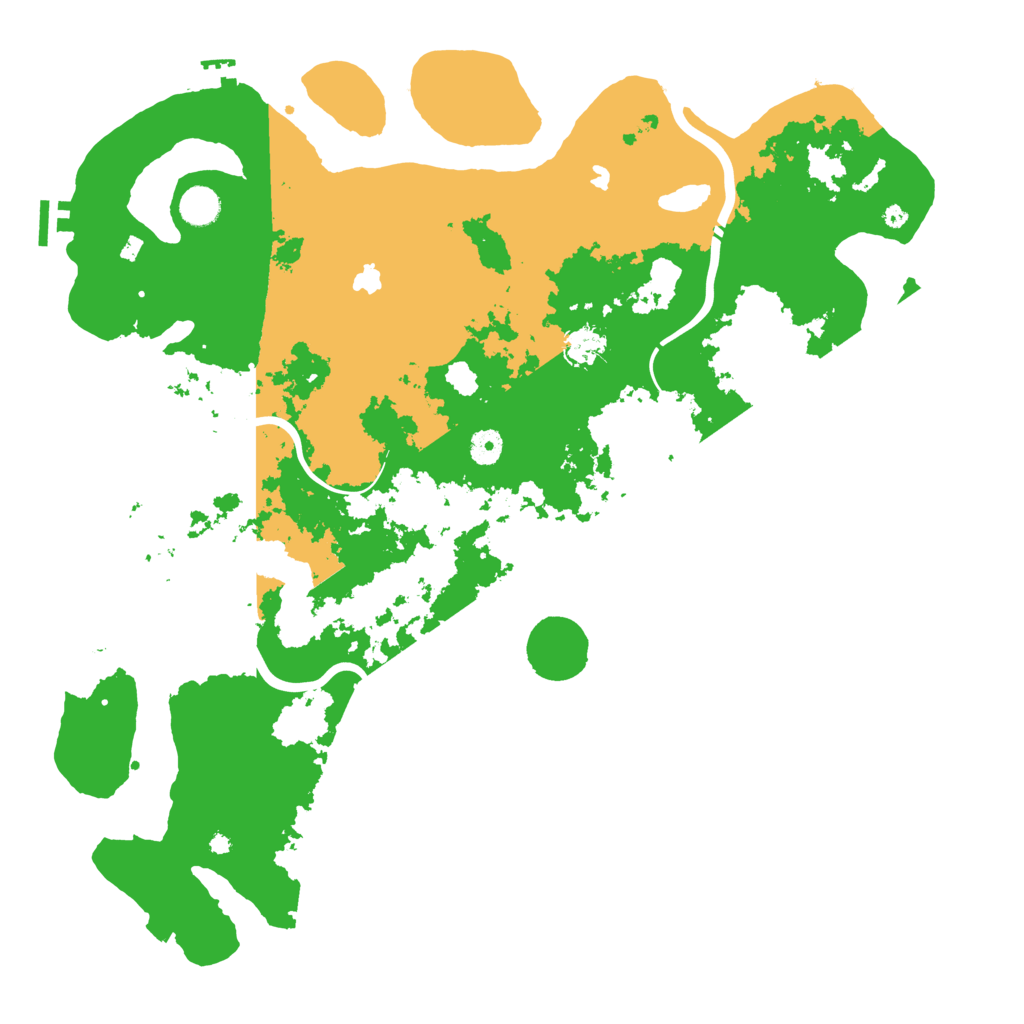 Biome Rust Map: Procedural Map, Size: 4500, Seed: 562282769