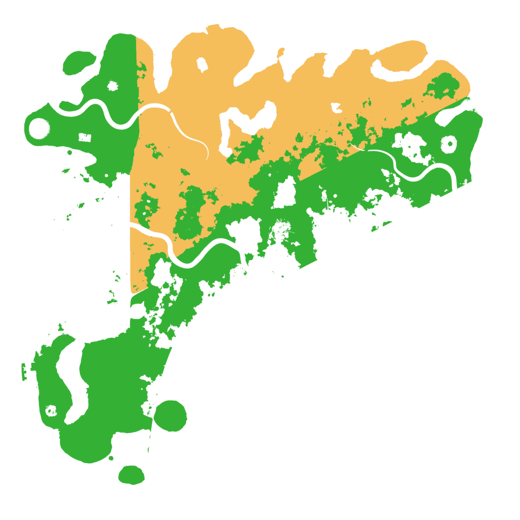 Biome Rust Map: Procedural Map, Size: 4500, Seed: 1648180261