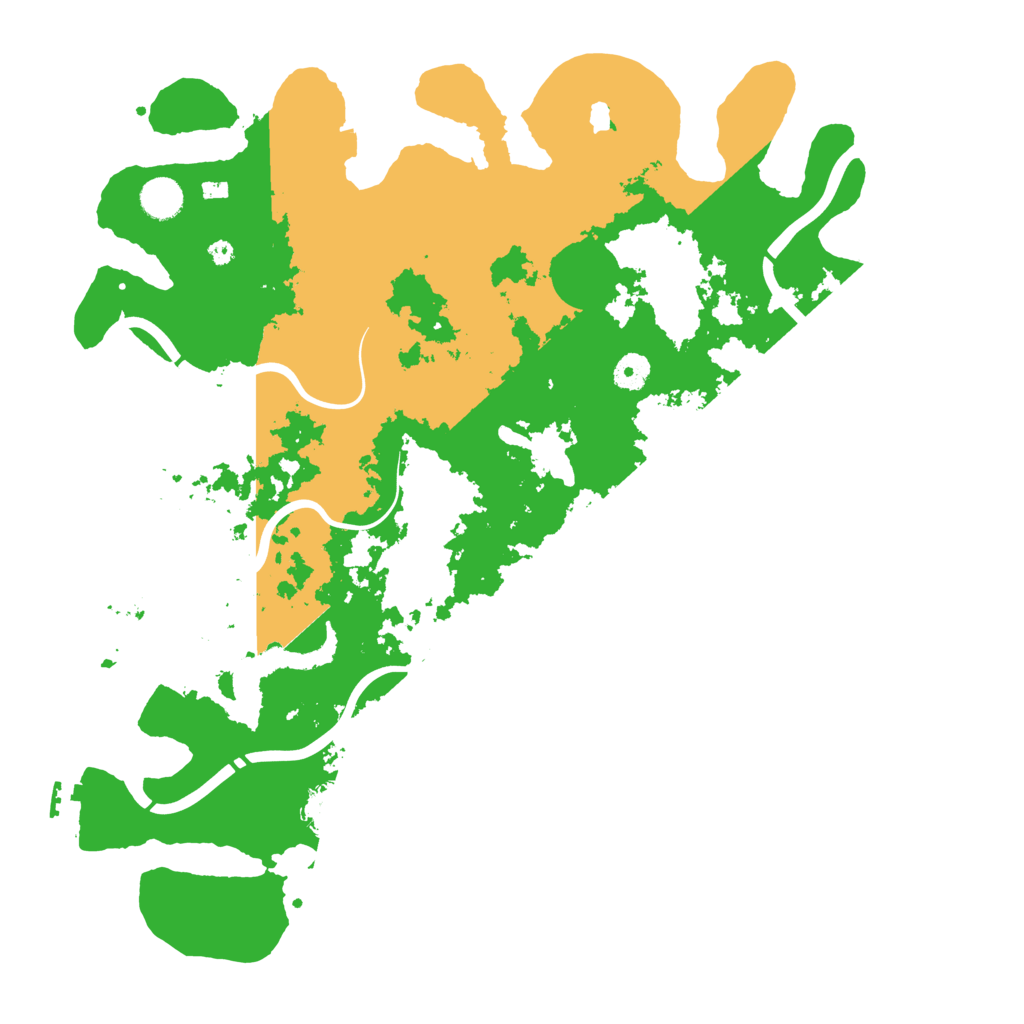 Biome Rust Map: Procedural Map, Size: 4250, Seed: 278121407