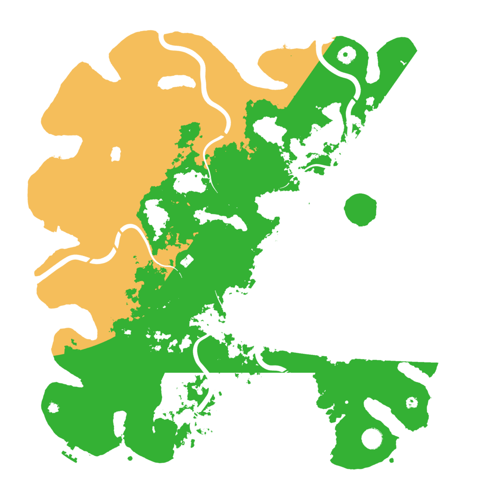 Biome Rust Map: Procedural Map, Size: 4250, Seed: 2003383278