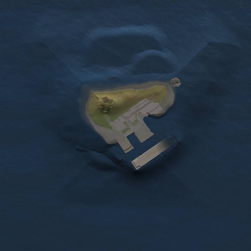 Rust Map: Procedural Map, Size: 1000, Seed: 385336017, 2 Monuments