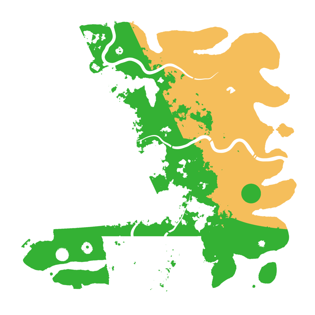 Biome Rust Map: Procedural Map, Size: 4250, Seed: 429465045