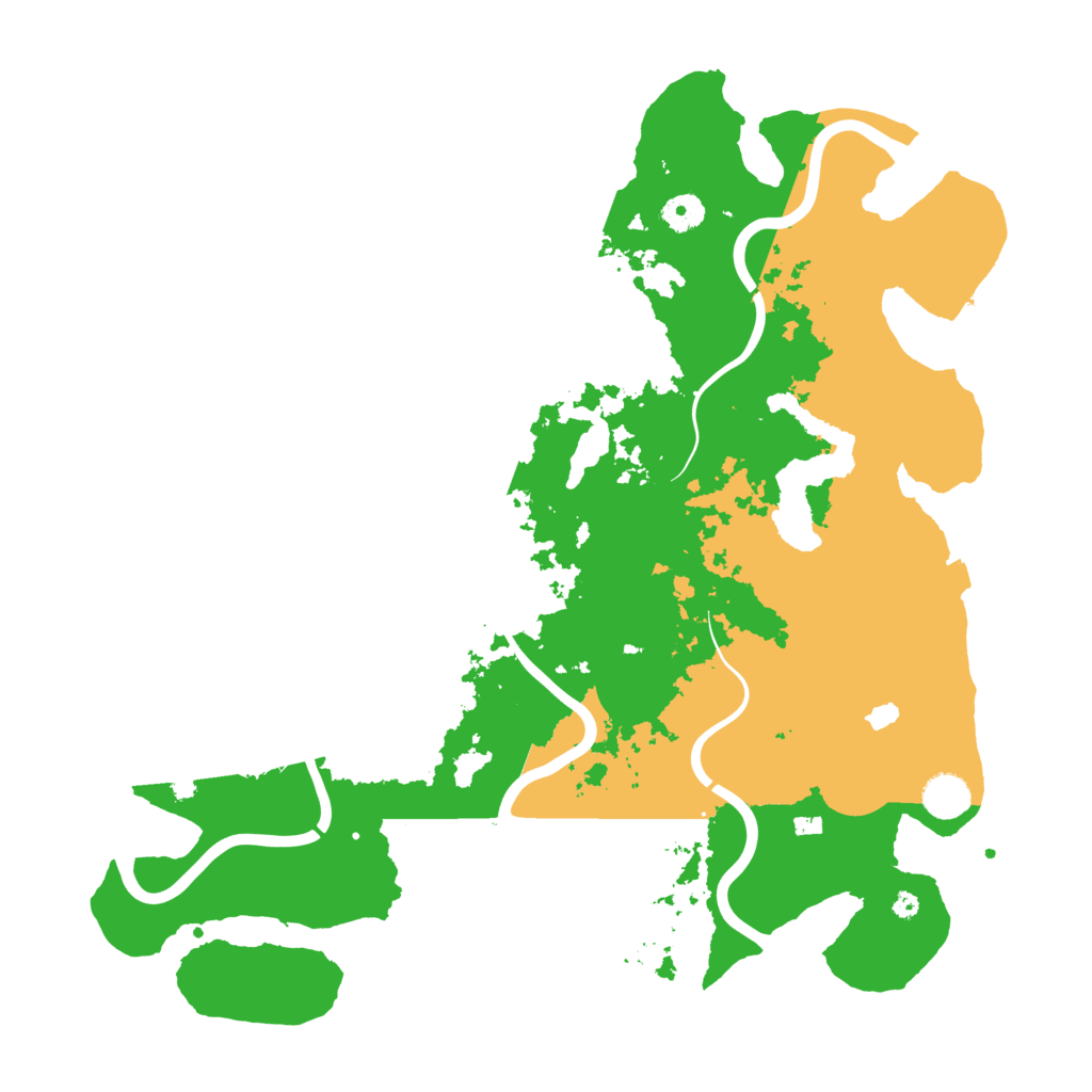 Biome Rust Map: Procedural Map, Size: 4200, Seed: 1655420410
