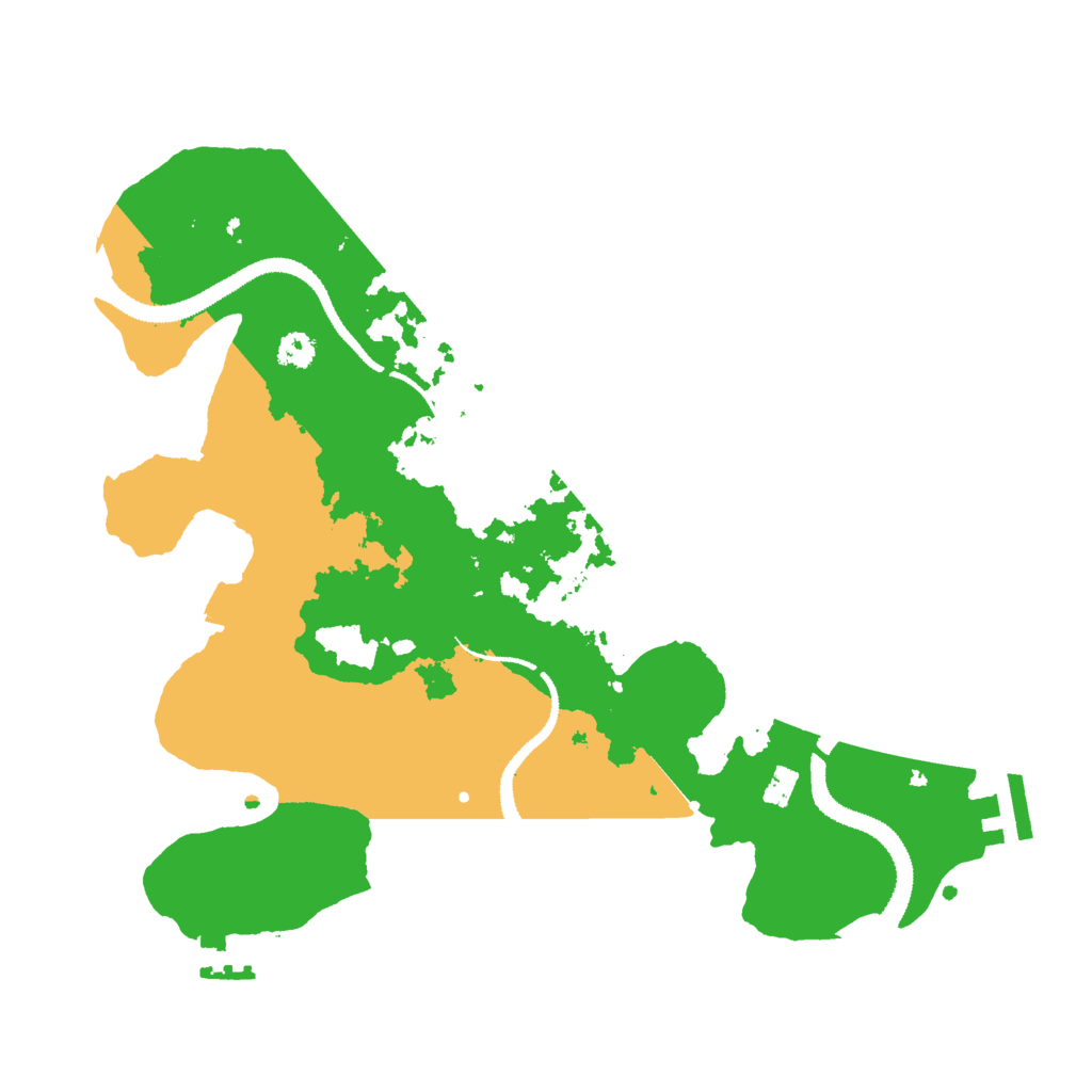 Biome Rust Map: Procedural Map, Size: 3000, Seed: 856878337