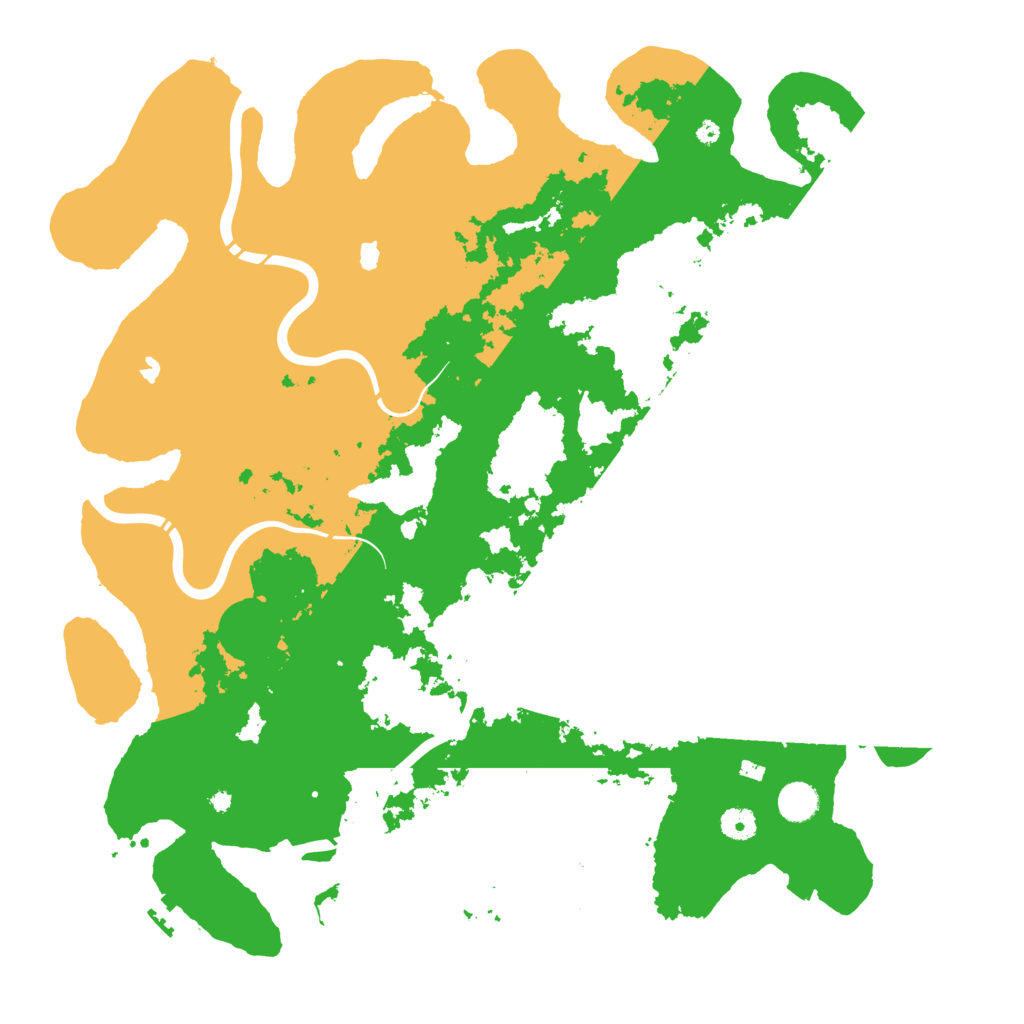 Biome Rust Map: Procedural Map, Size: 4500, Seed: 1798369536