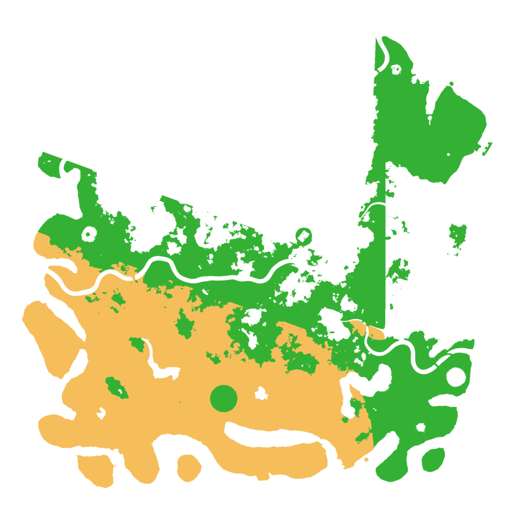Biome Rust Map: Procedural Map, Size: 5000, Seed: 1927159718
