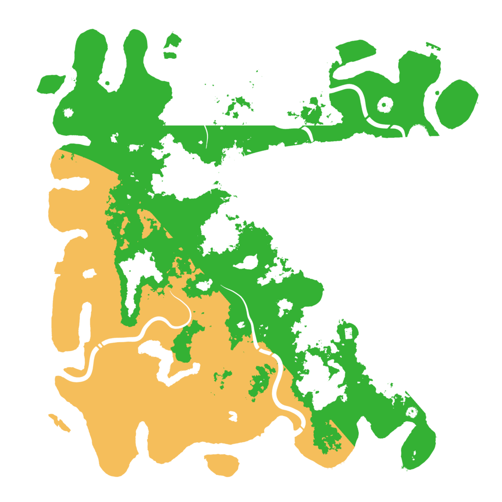 Biome Rust Map: Procedural Map, Size: 4800, Seed: 442579756