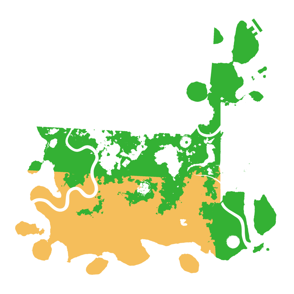 Biome Rust Map: Procedural Map, Size: 4000, Seed: 1993412385
