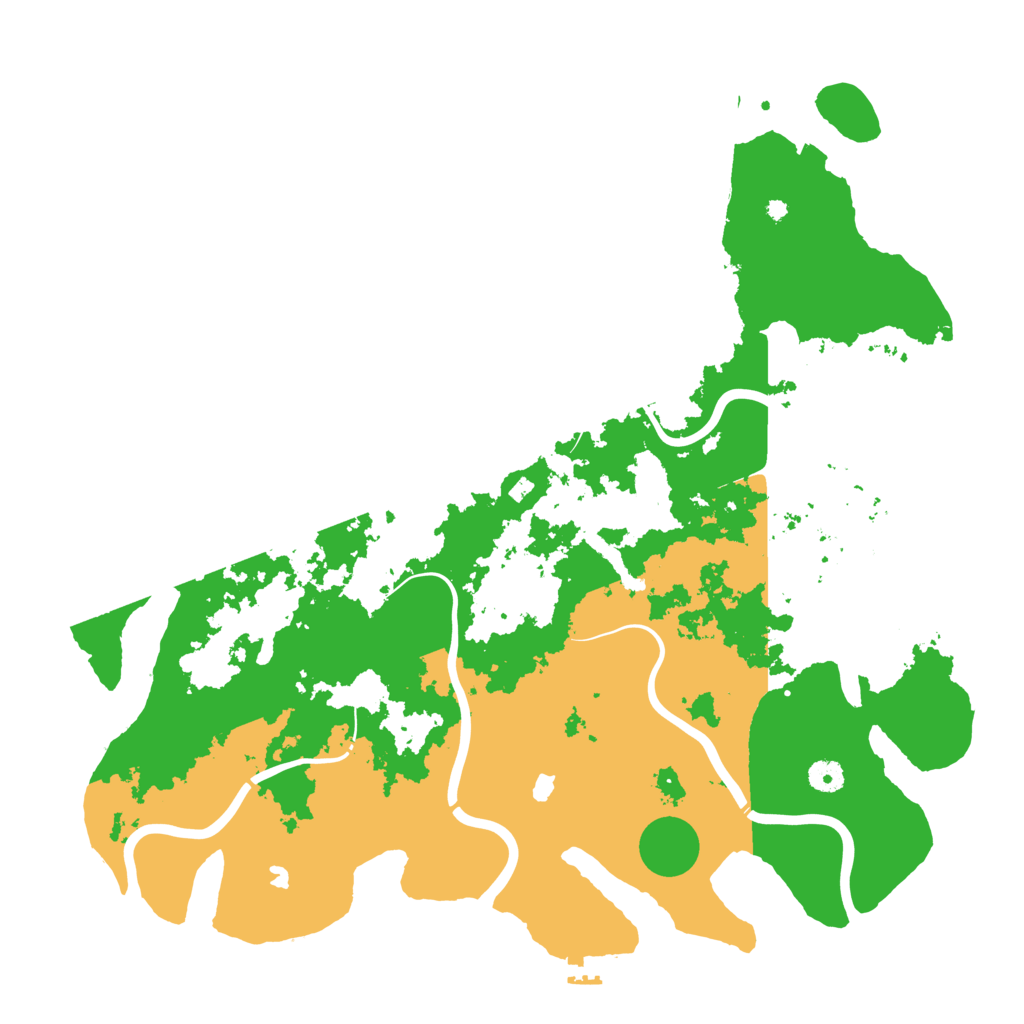 Biome Rust Map: Procedural Map, Size: 4500, Seed: 1700027085