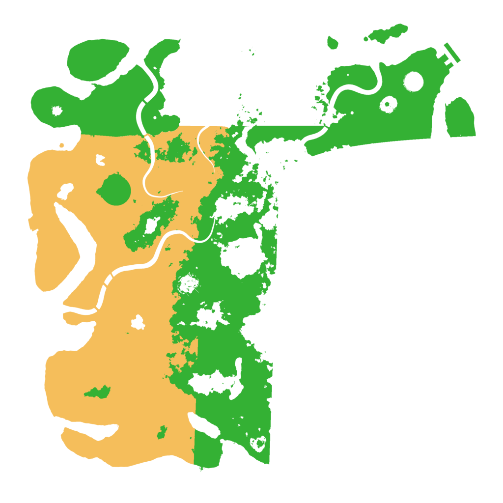Biome Rust Map: Procedural Map, Size: 4500, Seed: 21250