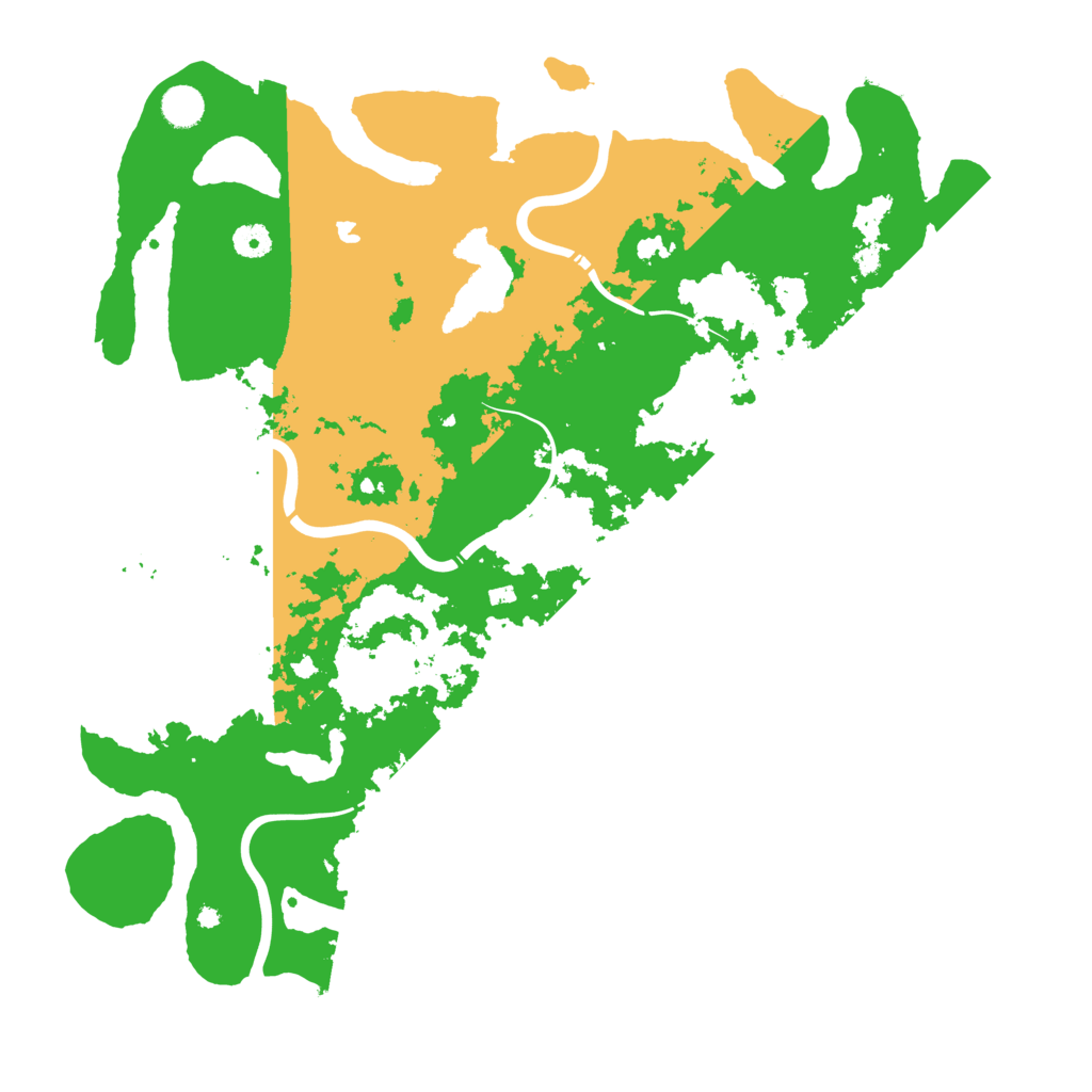 Biome Rust Map: Procedural Map, Size: 4500, Seed: 833231680
