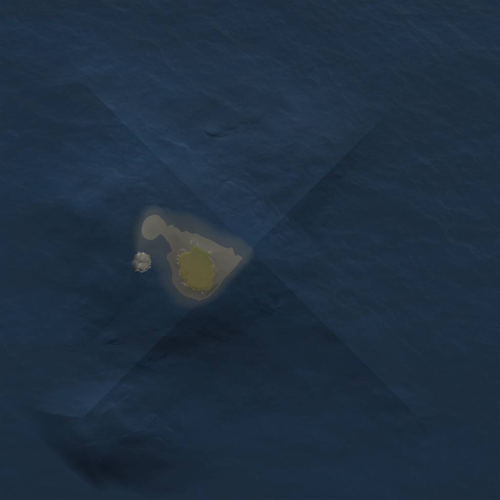Rust Map: Procedural Map, Size: 1000, Seed: 62444165, 1 Monuments