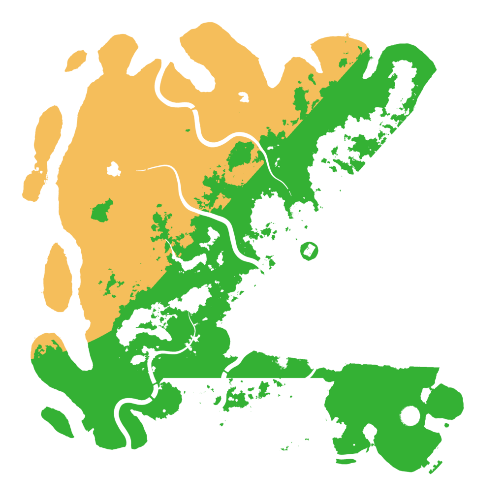 Biome Rust Map: Procedural Map, Size: 4500, Seed: 1962257299