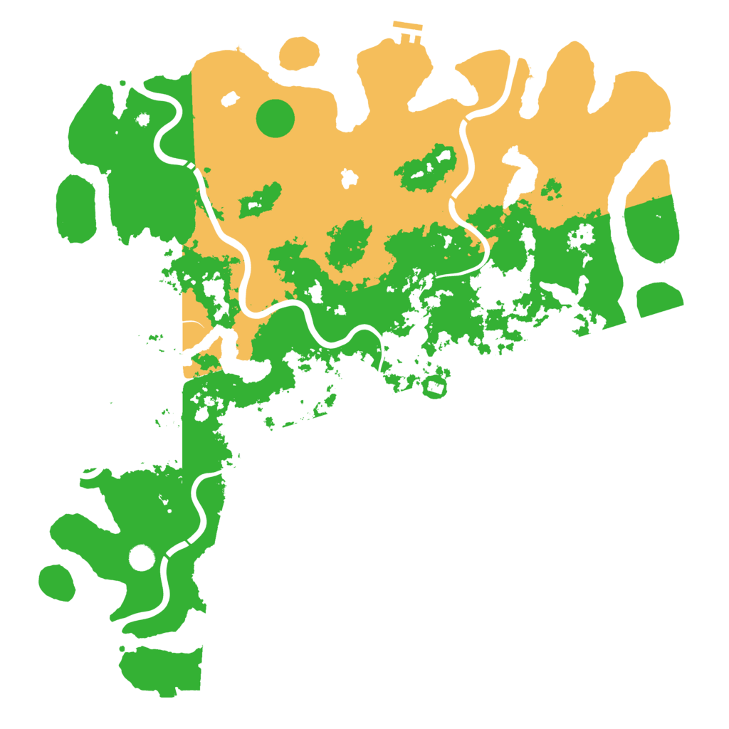 Biome Rust Map: Procedural Map, Size: 5000, Seed: 331391132