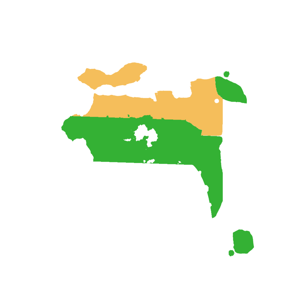 Biome Rust Map: Procedural Map, Size: 2000, Seed: 1431146102