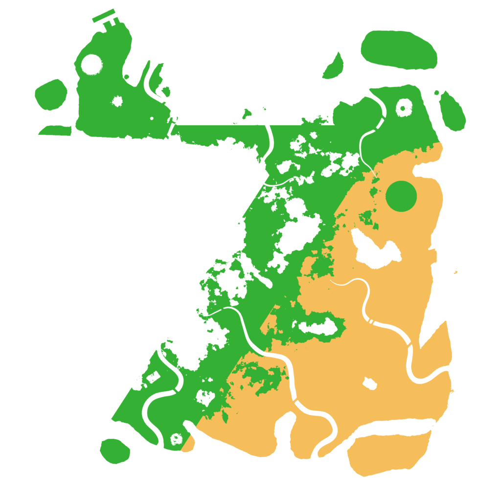 Biome Rust Map: Procedural Map, Size: 4250, Seed: 1866191017