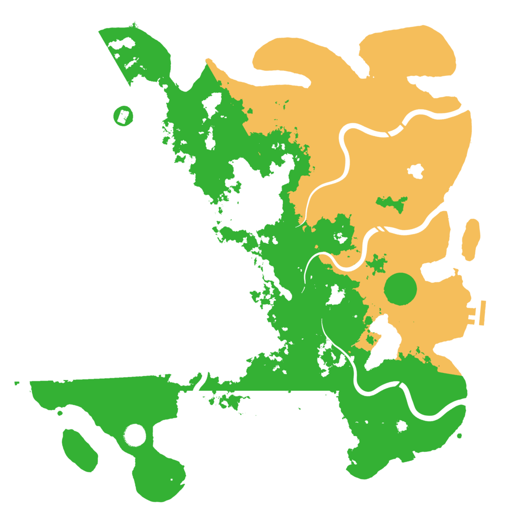 Biome Rust Map: Procedural Map, Size: 4250, Seed: 1776552936