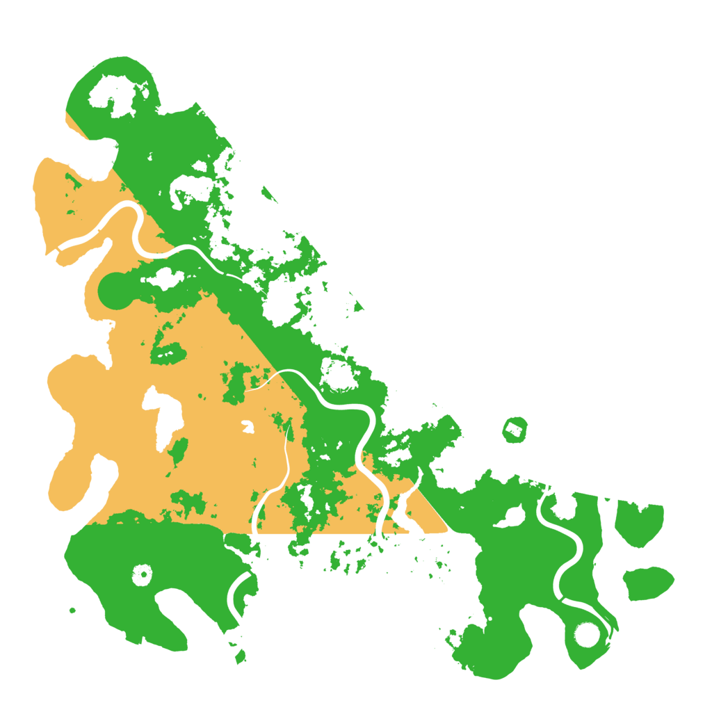 Biome Rust Map: Procedural Map, Size: 5000, Seed: 2875