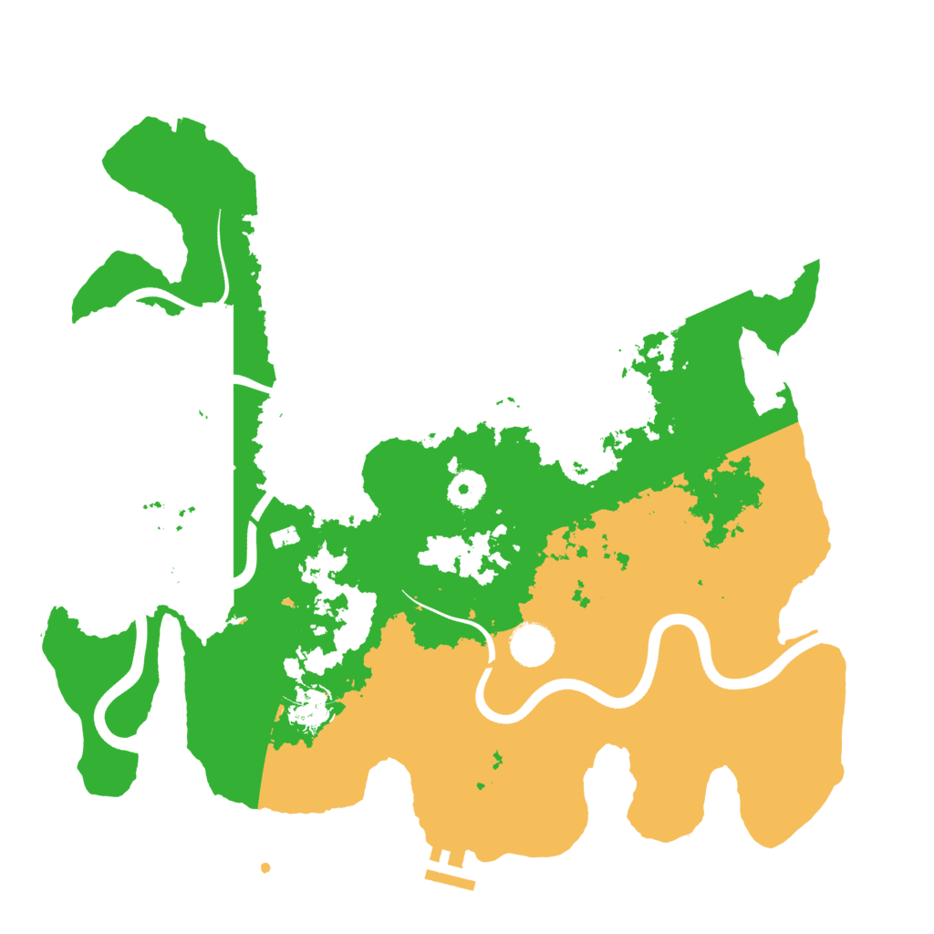 Biome Rust Map: Procedural Map, Size: 3750, Seed: 987321