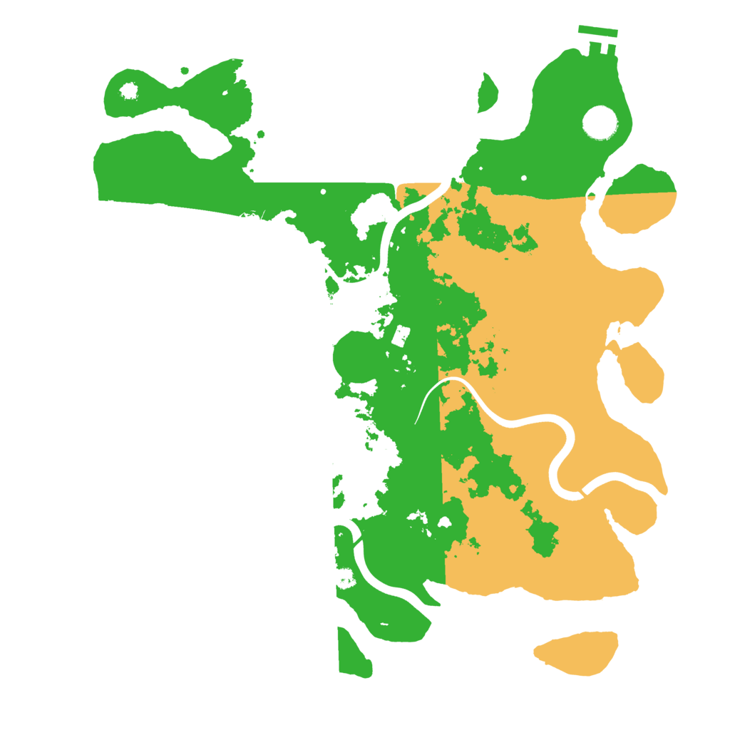 Biome Rust Map: Procedural Map, Size: 3750, Seed: 1718101715