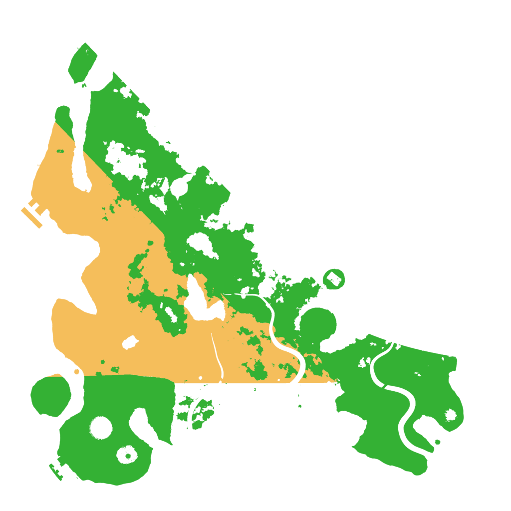 Biome Rust Map: Procedural Map, Size: 4000, Seed: 1075989886