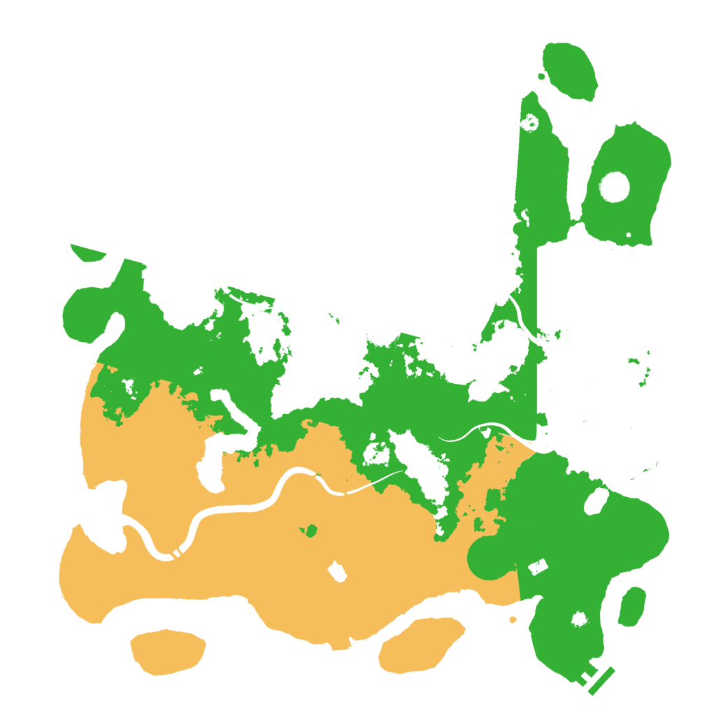 Biome Rust Map: Procedural Map, Size: 4250, Seed: 3926