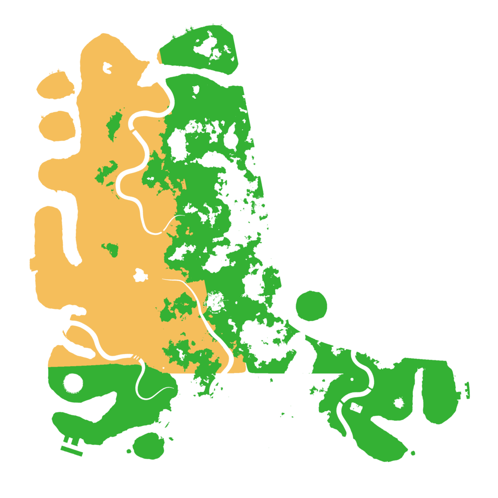 Biome Rust Map: Procedural Map, Size: 4500, Seed: 20934863