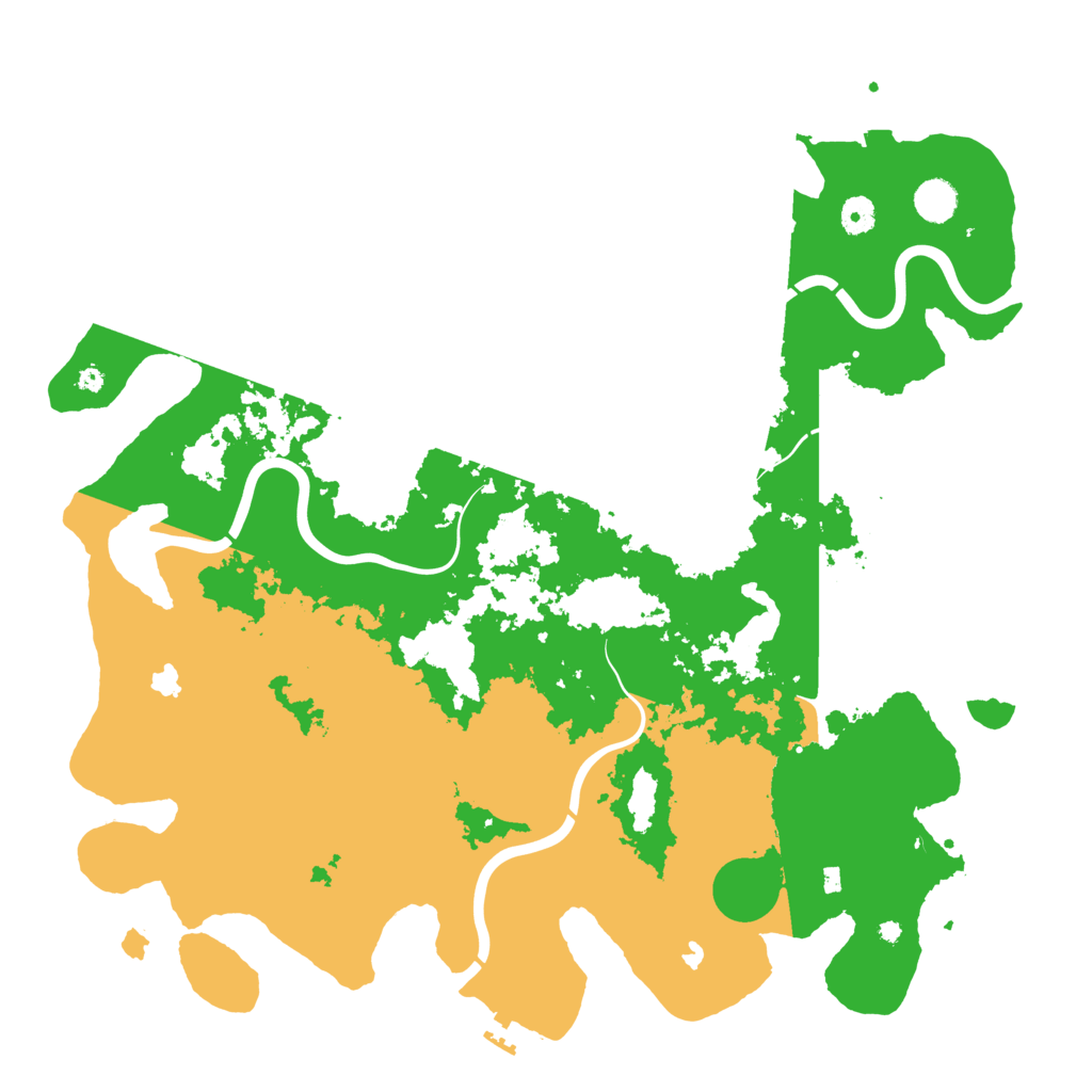 Biome Rust Map: Procedural Map, Size: 4500, Seed: 1774281385