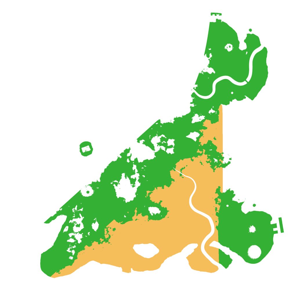 Biome Rust Map: Procedural Map, Size: 3900, Seed: 235304789