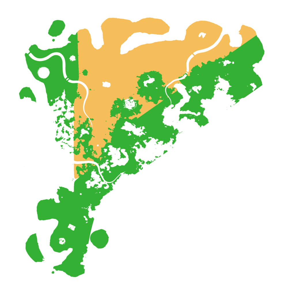Biome Rust Map: Procedural Map, Size: 4500, Seed: 1386099398